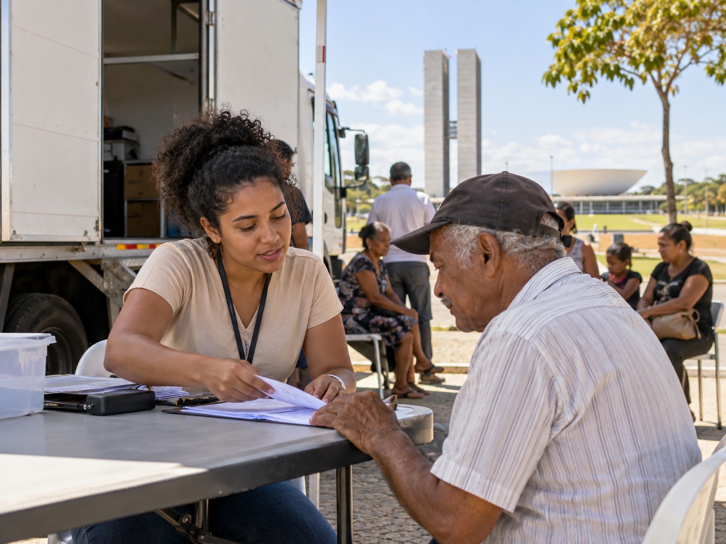 Imagem ilustrativa de cidadania itinerante